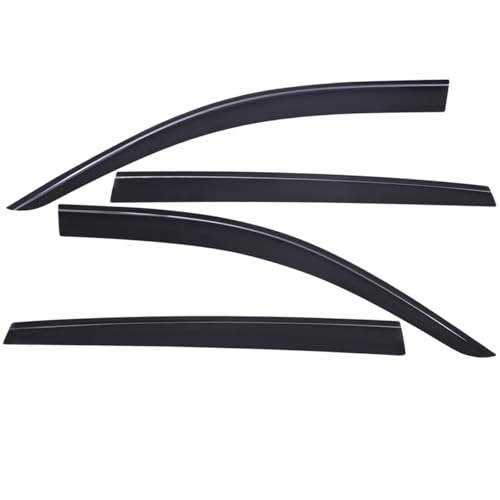 Extra Durable Outside-Mount Low-Profile Auto Vent Window Visors, Fits 2022