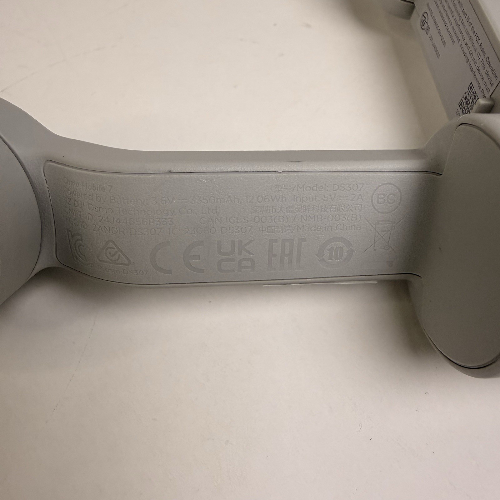 DJI Osmo Mobile 7 Smartphone Gimbal Stabilizer – Gray – Tested – w/ Box USED