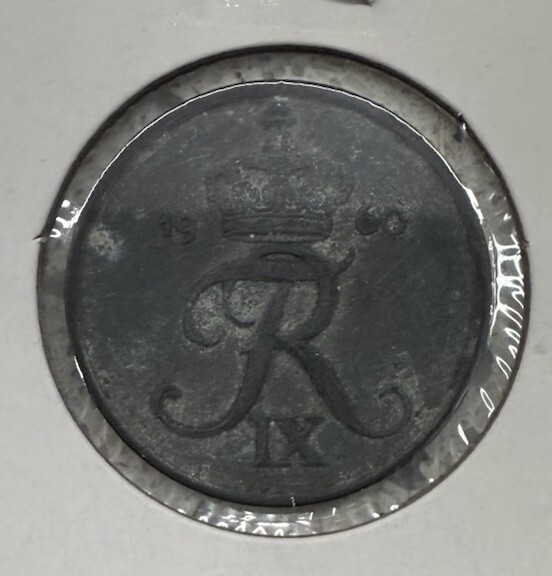 Denmark 1960 (h) C:S 5 Ore