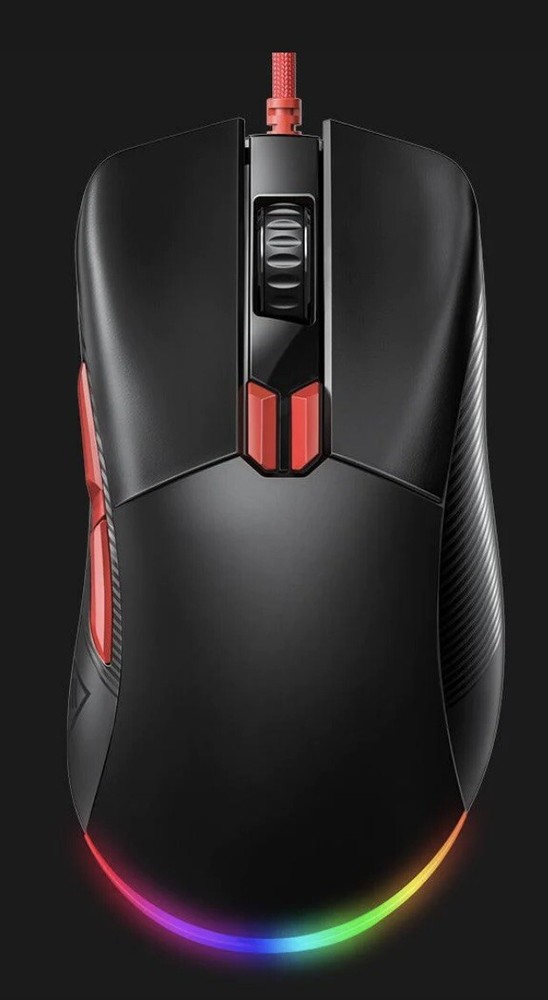 EKSA Gaming Mouse 16000 DPI Optical Sensor 8 Programmable Buttons RGB Wired