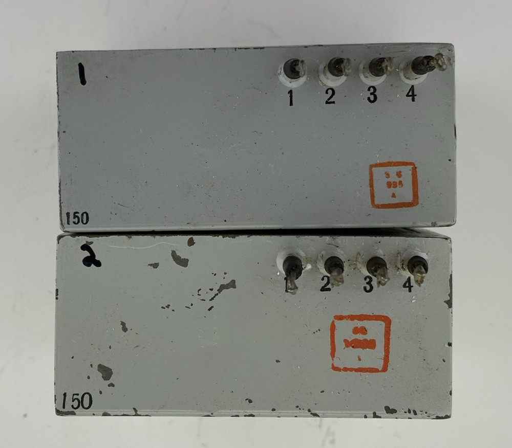 Pair Vintage Utah KS-8727 150Ω Line Output Transformers Western Electric Spec
