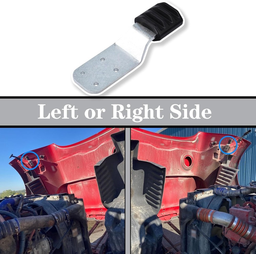 L11-6220 Hood Guide Bracket Fit for Peterbilt 587, Left or Right Sid 1 Pack