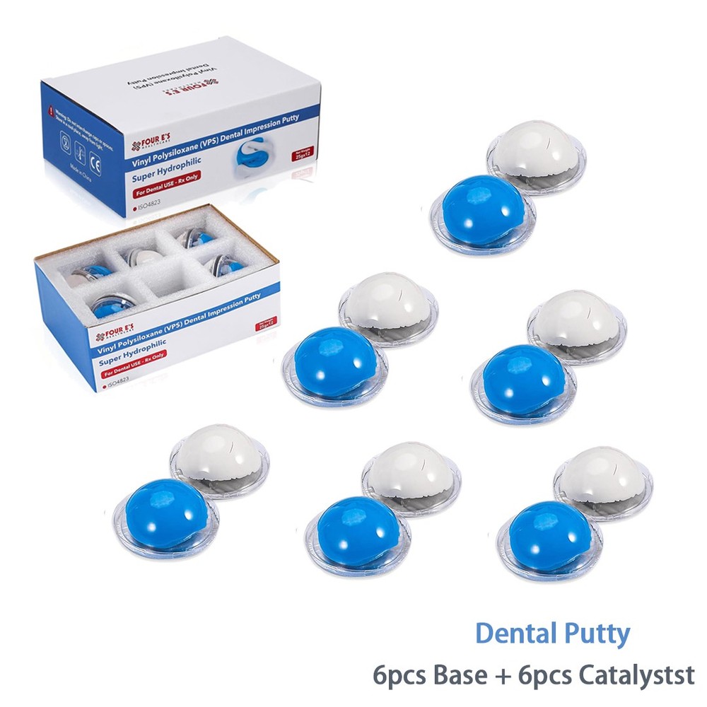 Dental Putty Fast Set PVS VPS Dental Impression Material Silicon Base+Catalystst
