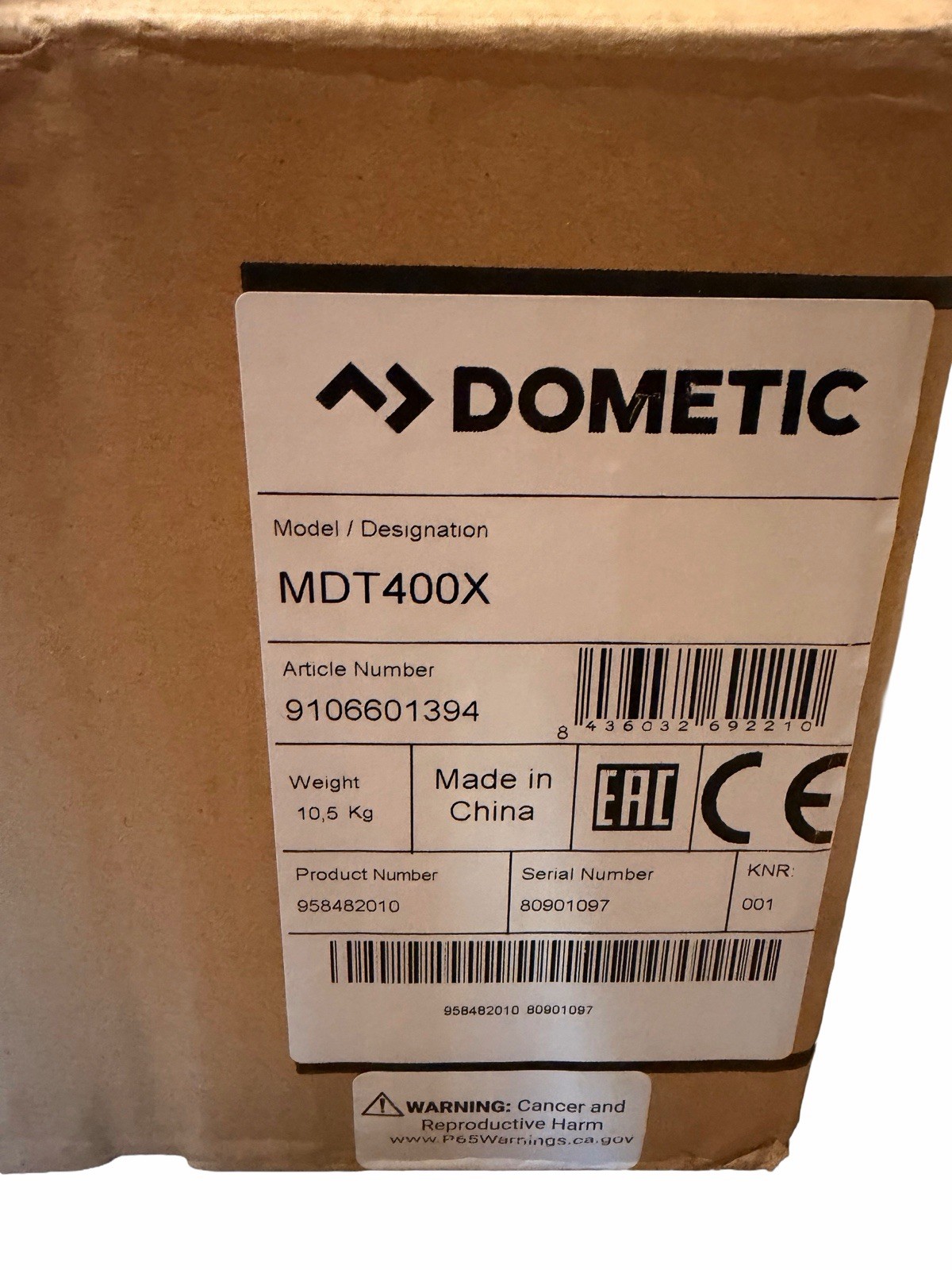 New Dometic ProSafe MDT 400X Electronic Safe