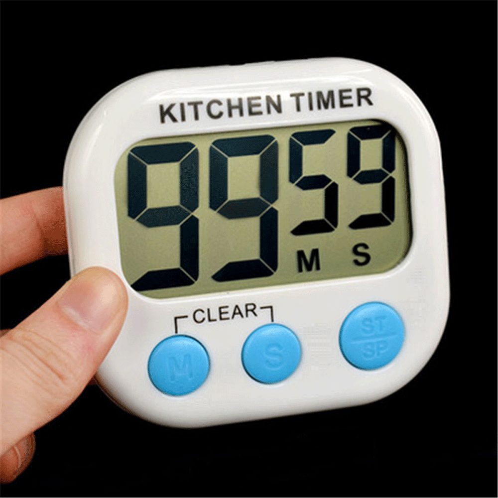 1-8 pcs Timer Kitchen Study Work Exercise Training, Outdoor Clear and loud alarm