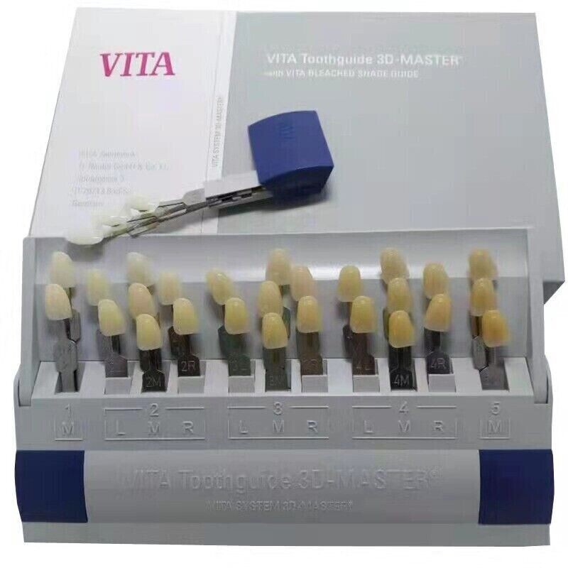 VITA 100% Original 3D Master Authentic Tooth ShadGuide with Bleach Shade GERMANY