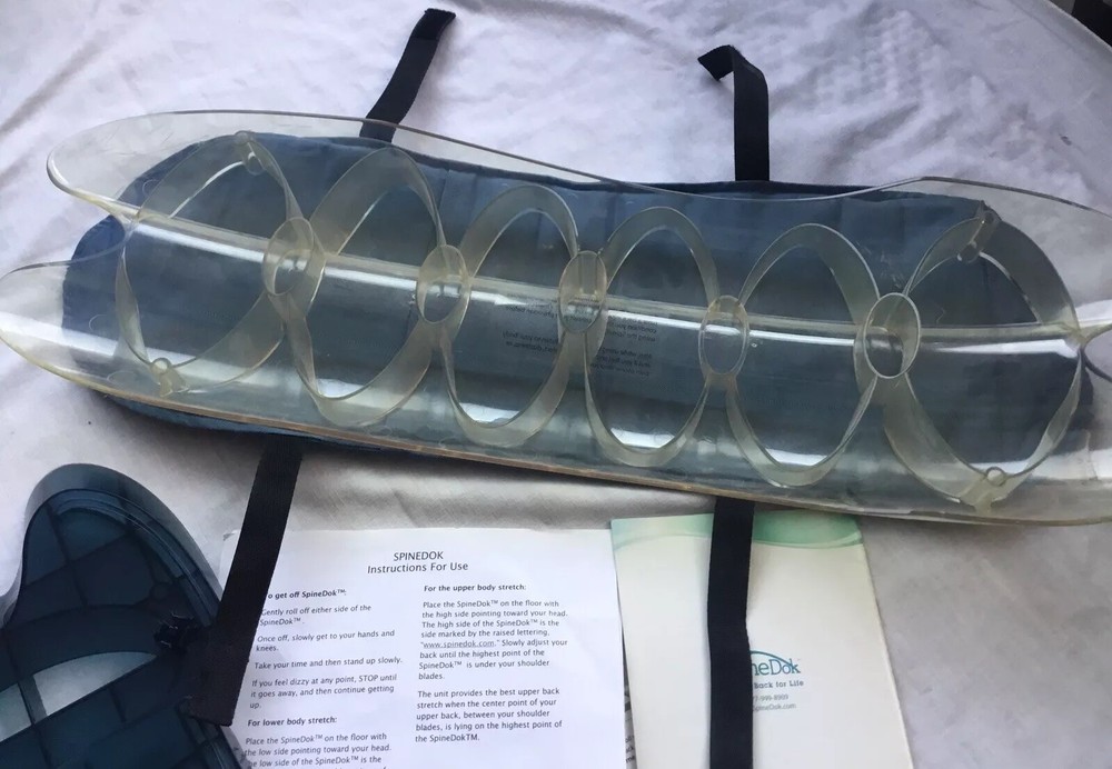 SpineDok Back Pain Relief System Missing Oval Riser Center Piece Better Posture