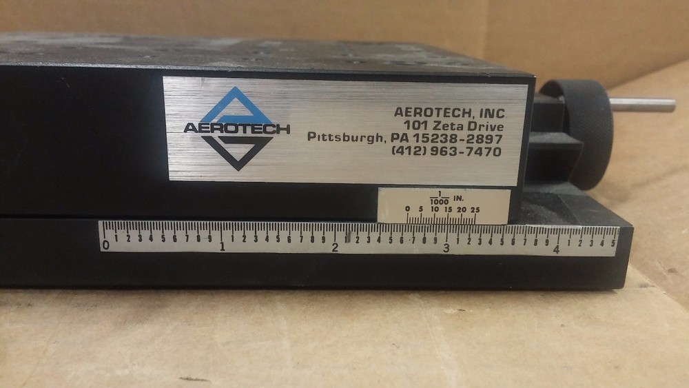 AEROTECH AMS-4 X Axis Manual Linear Stage