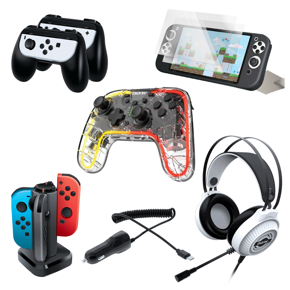 bionik Pro Kit+ for Switch OLED Switch Not Included