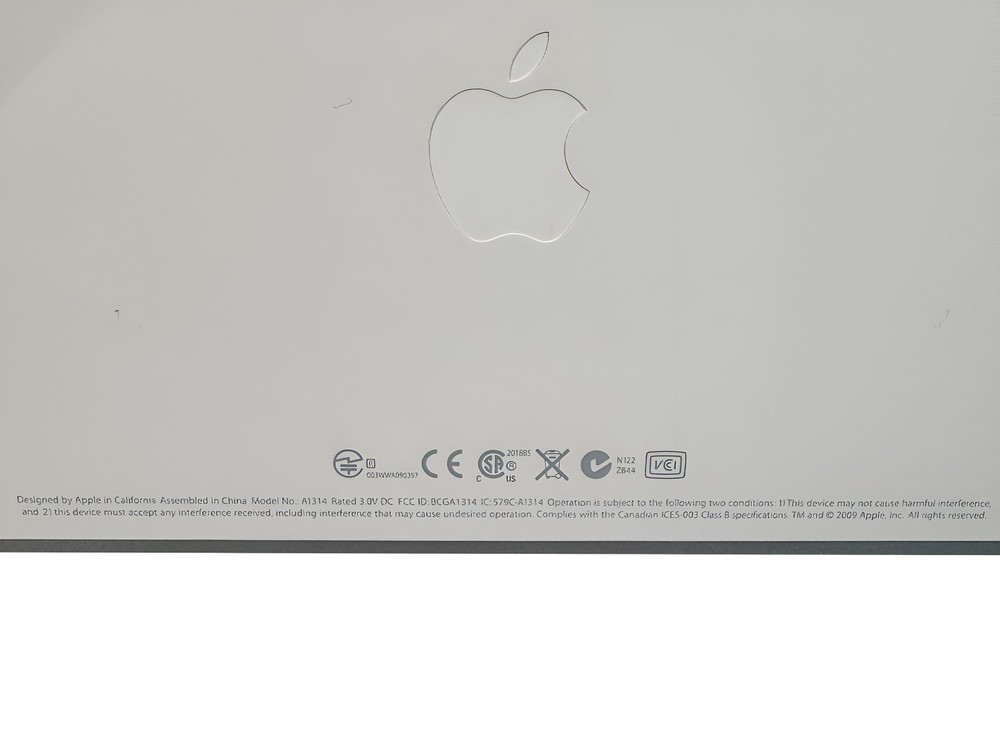Apple A1314 Wireless Bluetooth Keyboard - Genuine for iMac, Mac, MacBook, iPad