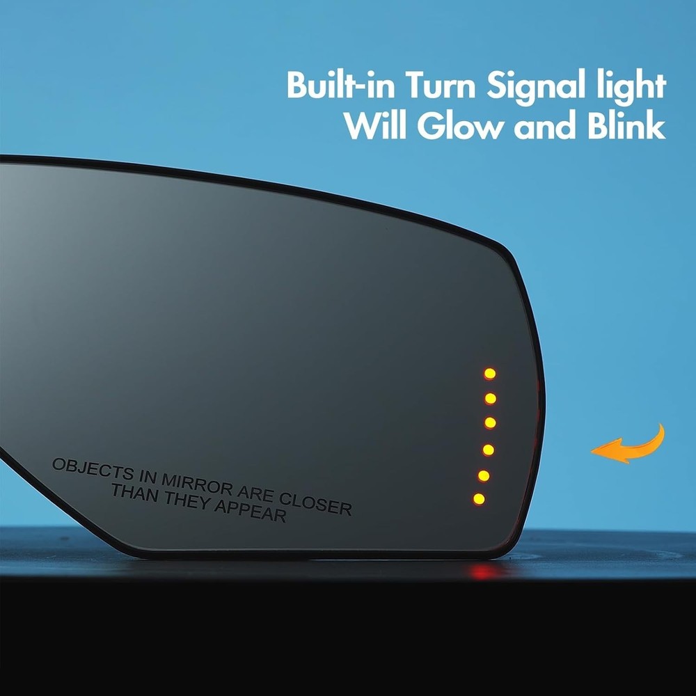 Passenger Side Mirror Replacement for 2014-2017 Chevy Silverado 1500 2500HD 3...