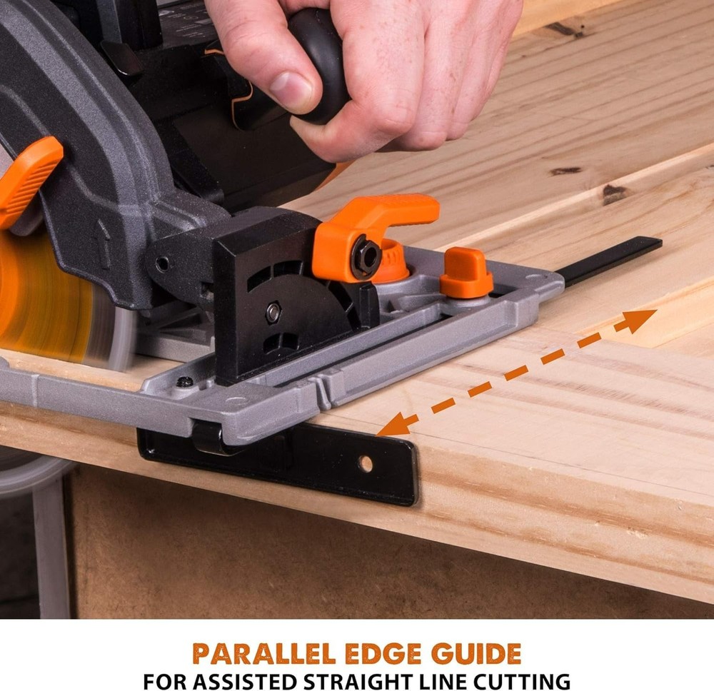 Power Tools R185CCSX Multi-Material Circular Track Saw Kit with 40" Track Includ