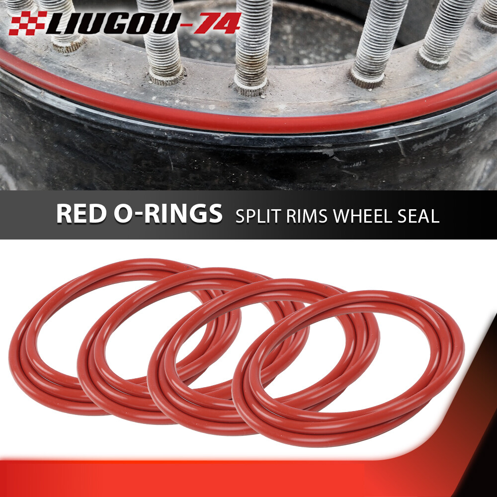 4PC O-Rings Fit For Military Humvee Split Rims Wheel Seal & M1101 M1102 Trailers