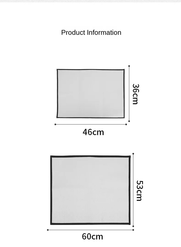 Outdoor Multi-purpose Silicone Cloth High-temperature and Fireproof Mat