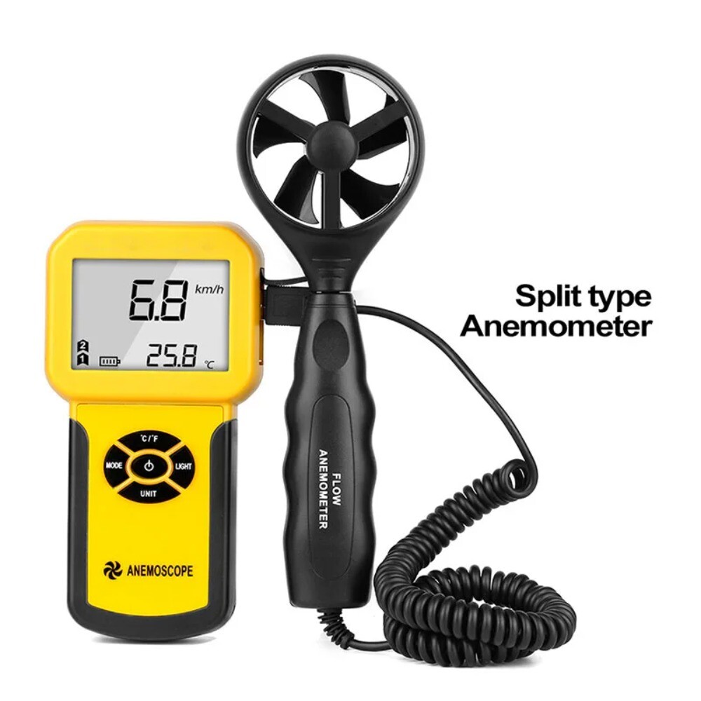 AnemometerHandheld High-precision Digital Duct AnemometerThree-cup Anemometer