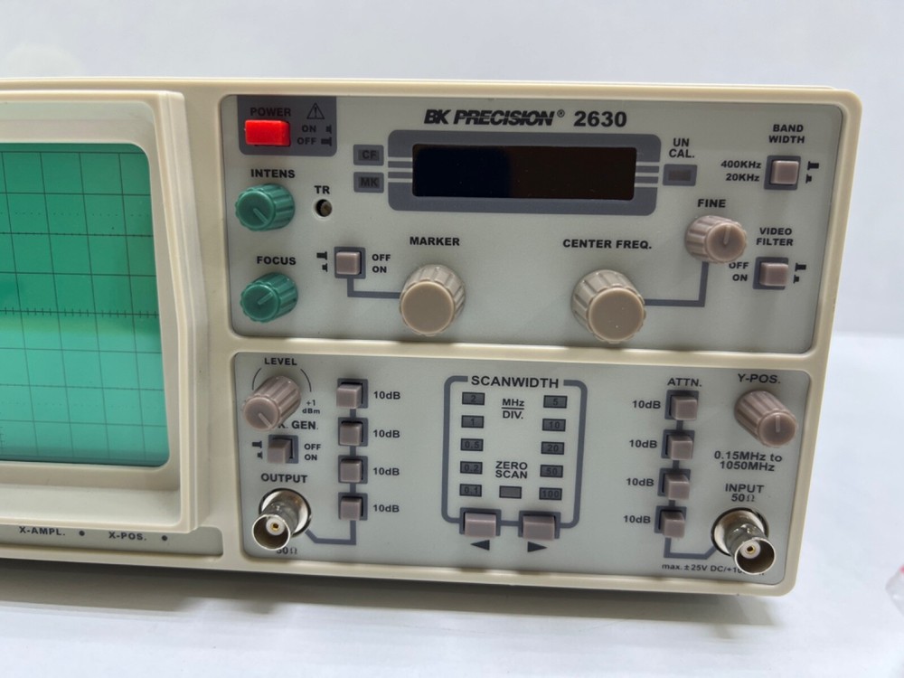 B&K Precision 2630 Spectrum Analyzer with Tracking Generator