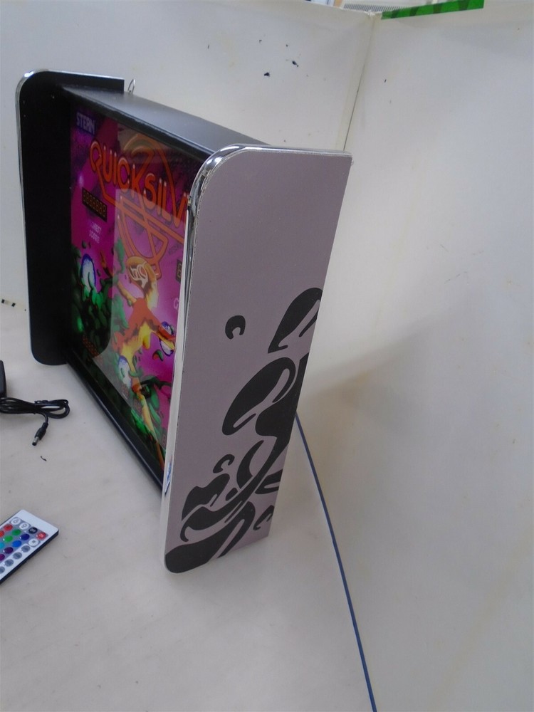 Quicksilver Pinball Head LED Display light box