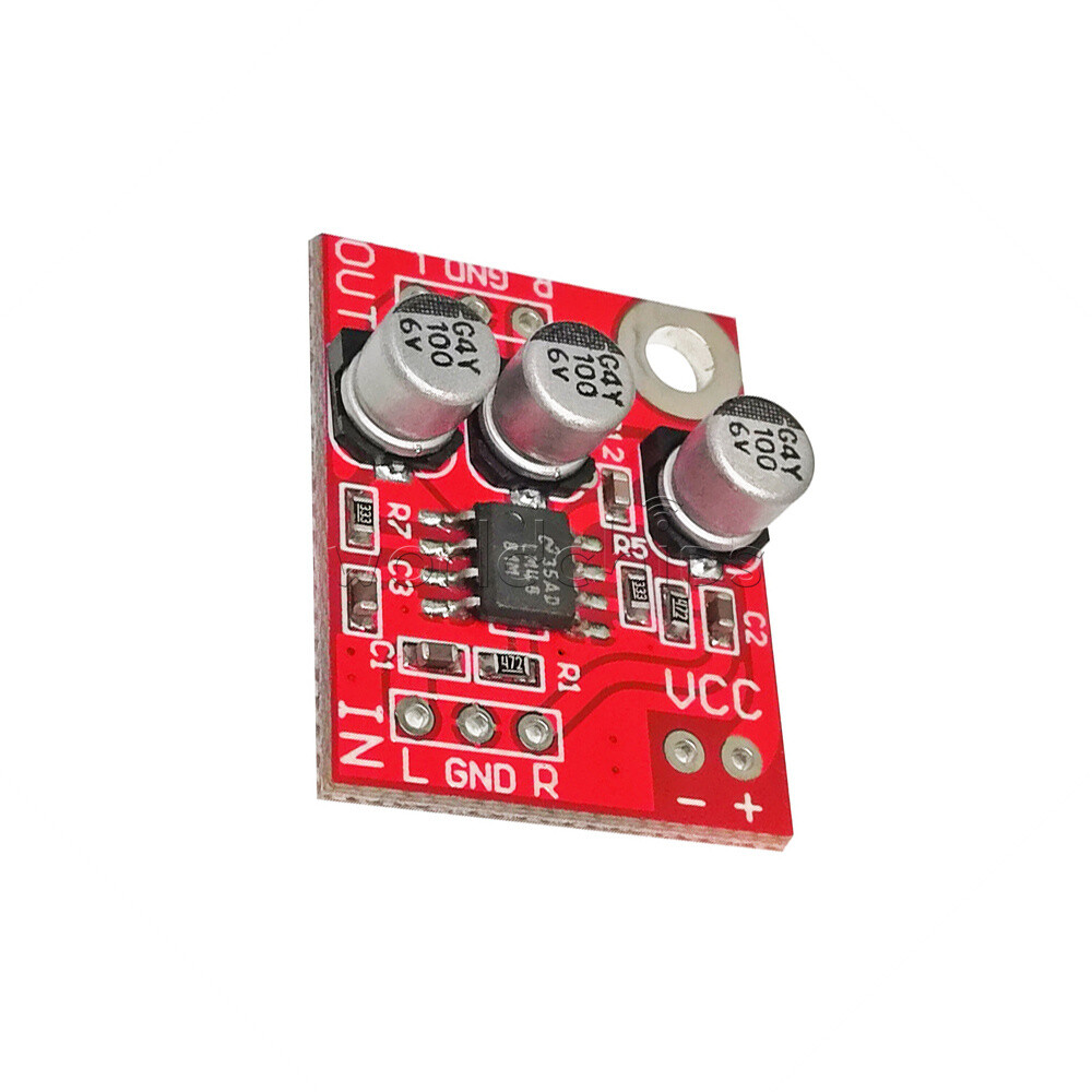 LM4881 Headphone Headset Amplifier Board Module Audio Preamplifier DC 2.7V-5.5V