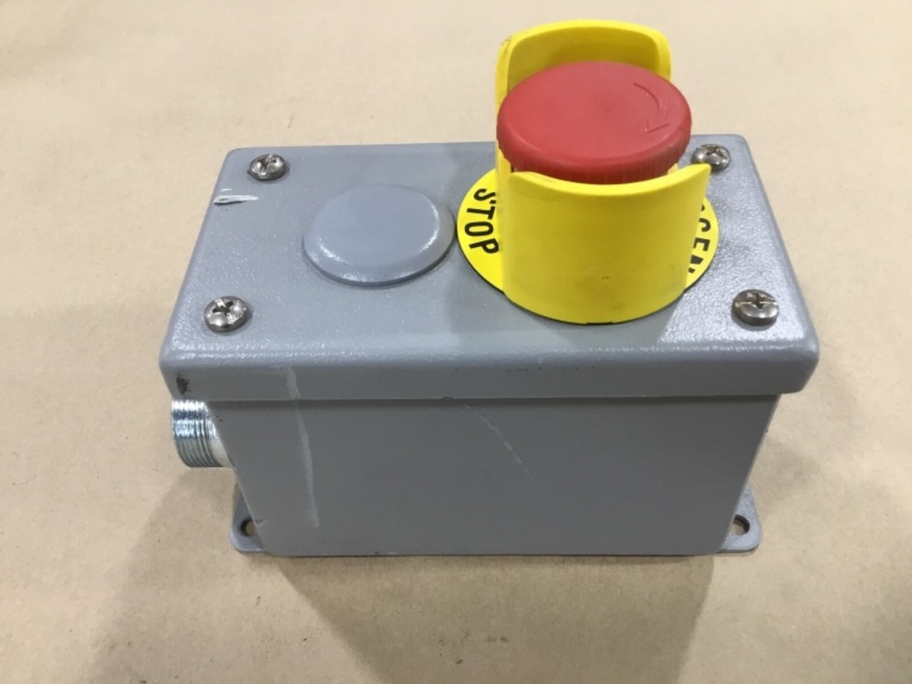 Wiegmann PBGX2 Enclosure With Emergency Stop Button #30T7