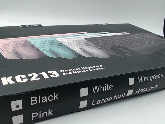 Trueque KC213 Black Wireless Keyboard & Mouse Combo