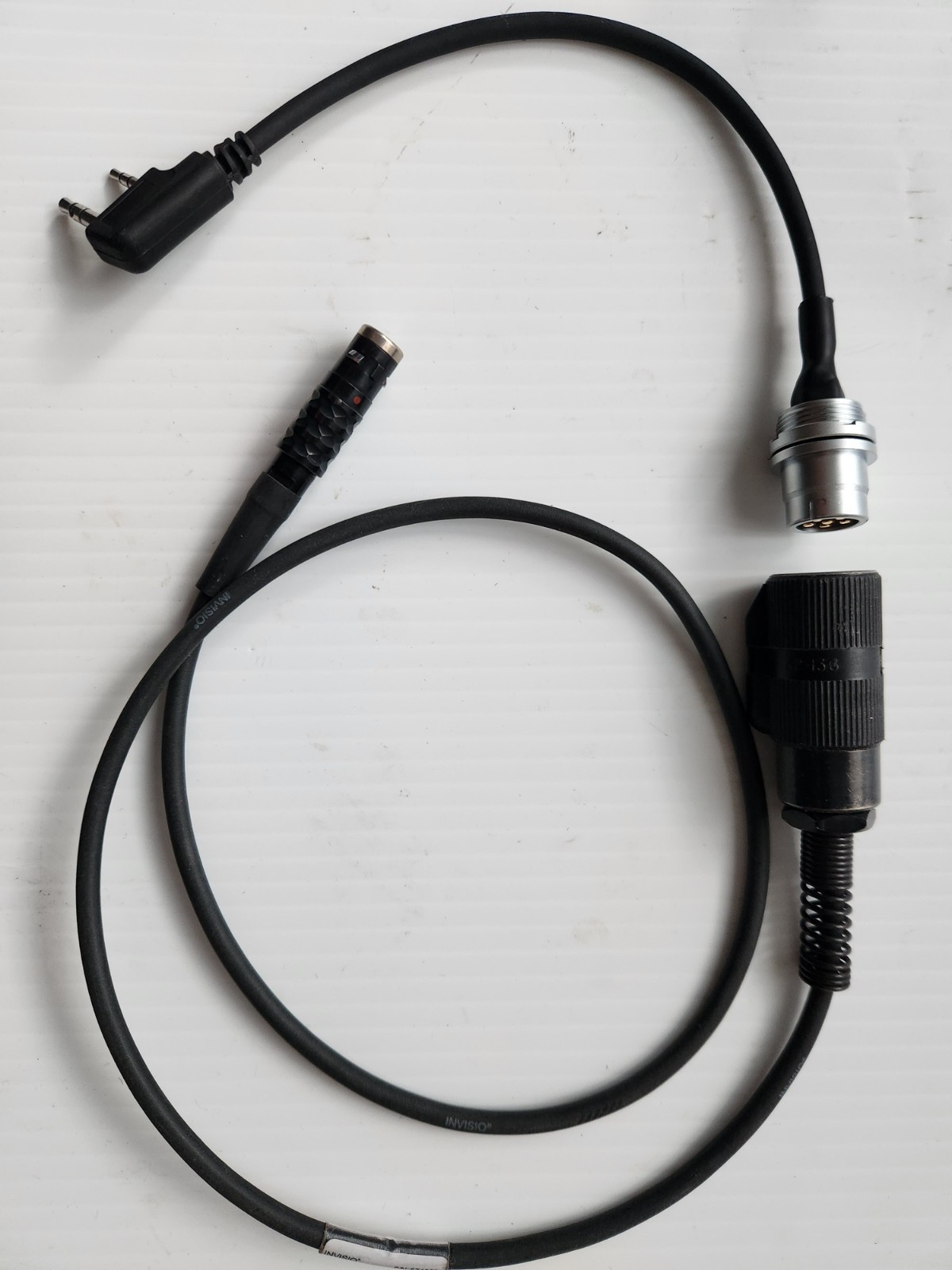 Genuine INVISIO X50 DUAL COMMS Gen II Kit With X5 Headset and Baofeng/K2 cable