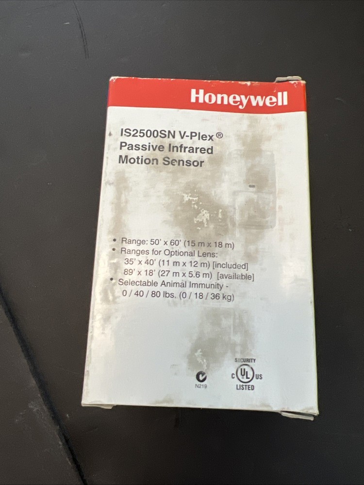 Honeywell IS2500SN Security System V-Plex Infrared Motion Detector Sensor NOS