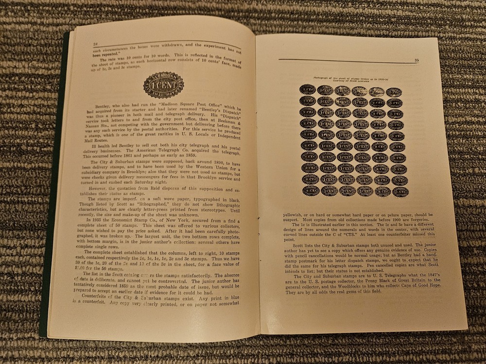 United States Telegraph Issues S. P. A. Booklet No. 2