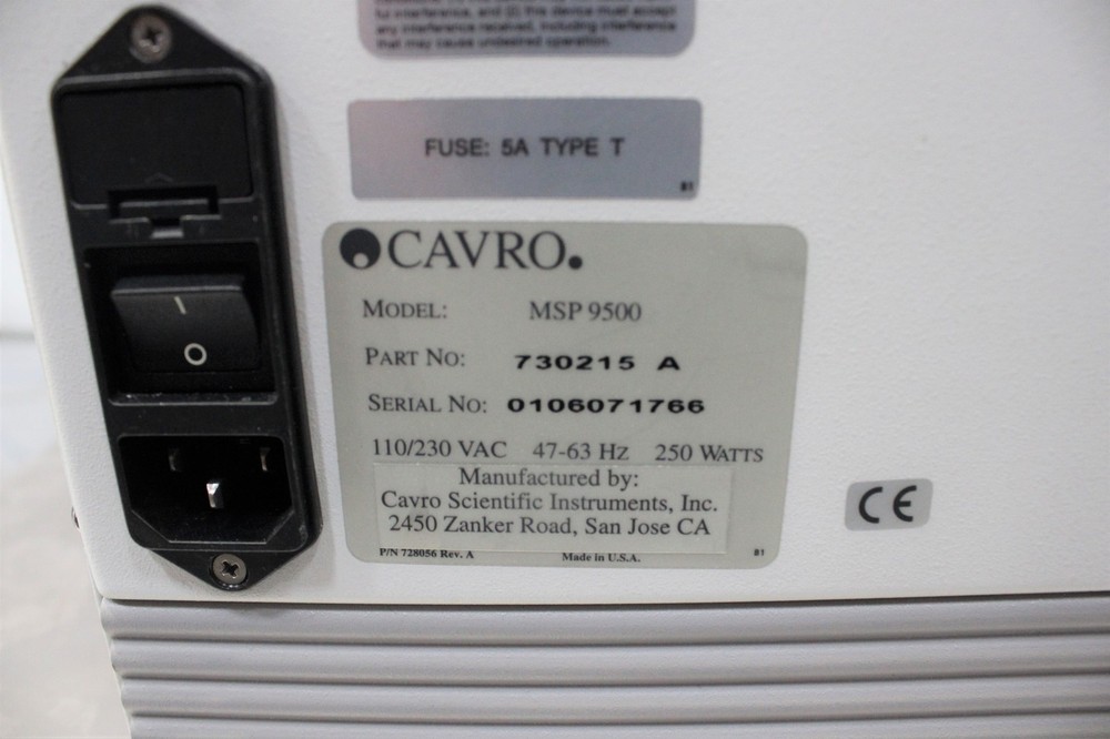 Cavro MSP 9500 Sample Processor Fully Automated Liquid Handler 15x3 (3362354)