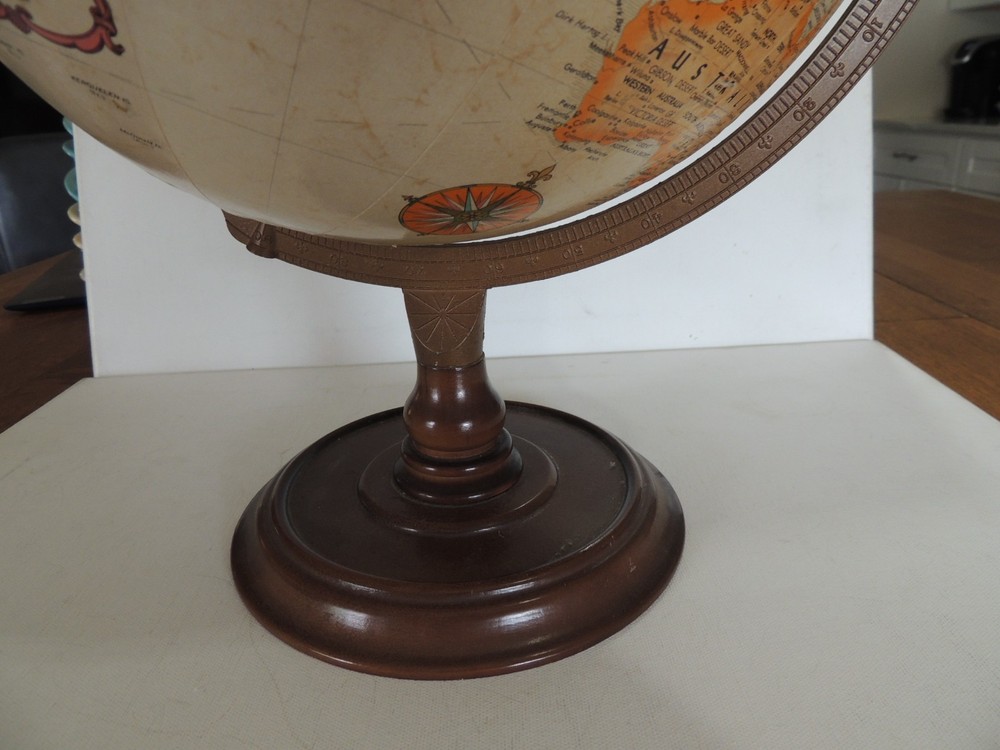 VINTAGE REPLOGLE 12" DIAMETER WORLD CLASSIC SERIES GLOBE