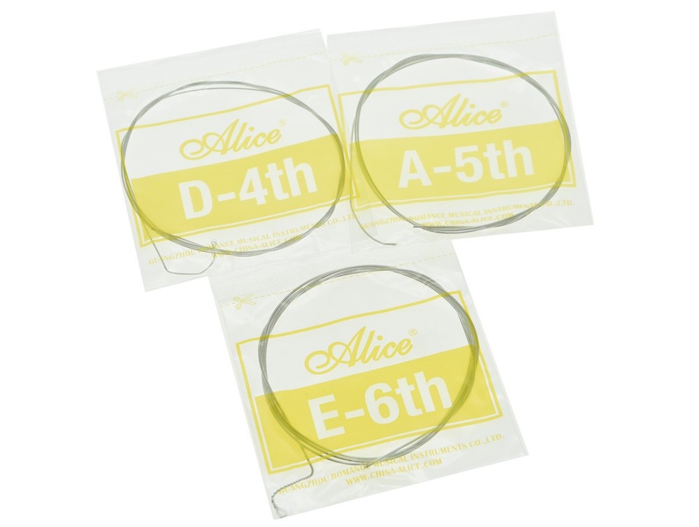 5-PACK Alice Clear Nylon Classical Guitar String Hard Tension Guitar Strings Set