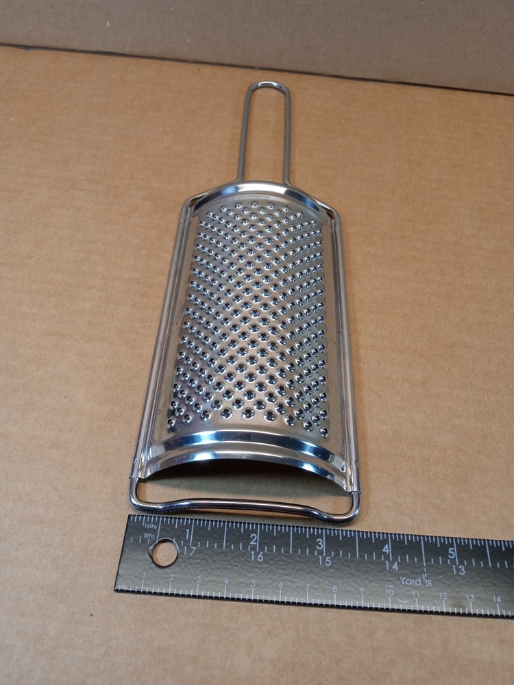Ipac Ideale Cheese Microetching Microplane Citrus/Lemon Zester/Grater Metal File