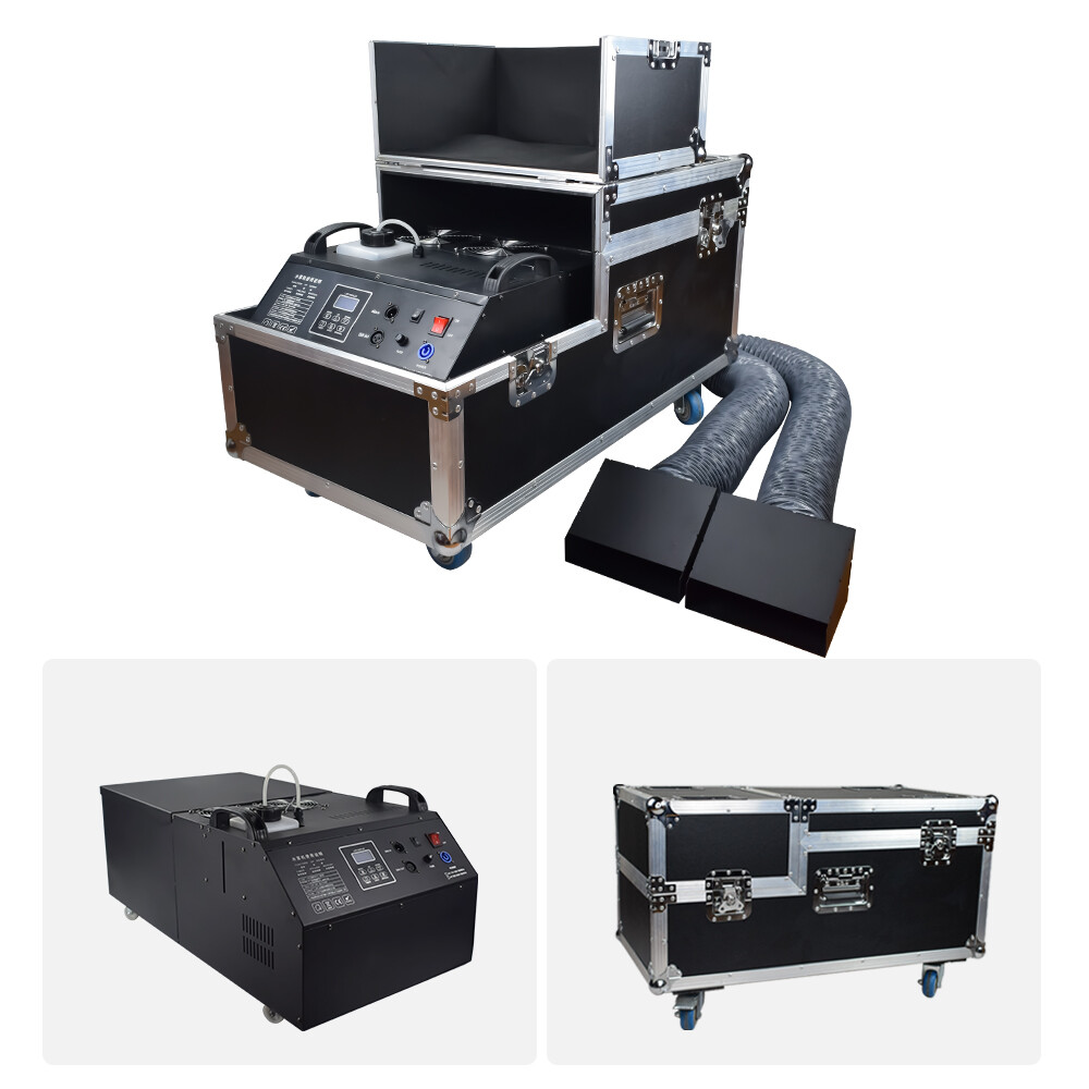 Double Head 3000W Water Based Fog Machine Low Lying Fog Machine Stage Effect