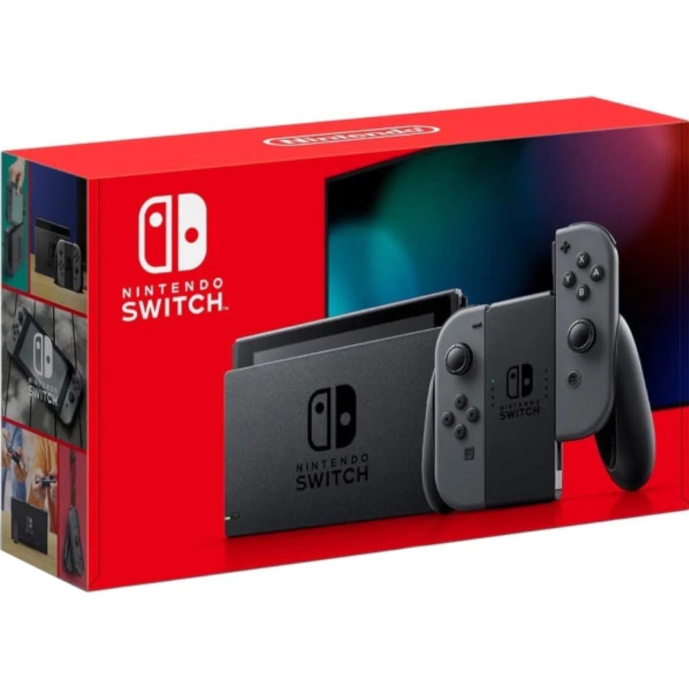 Nintendo Switch Gray Console System & Grey Joy-Con [Nintendo Switch]
