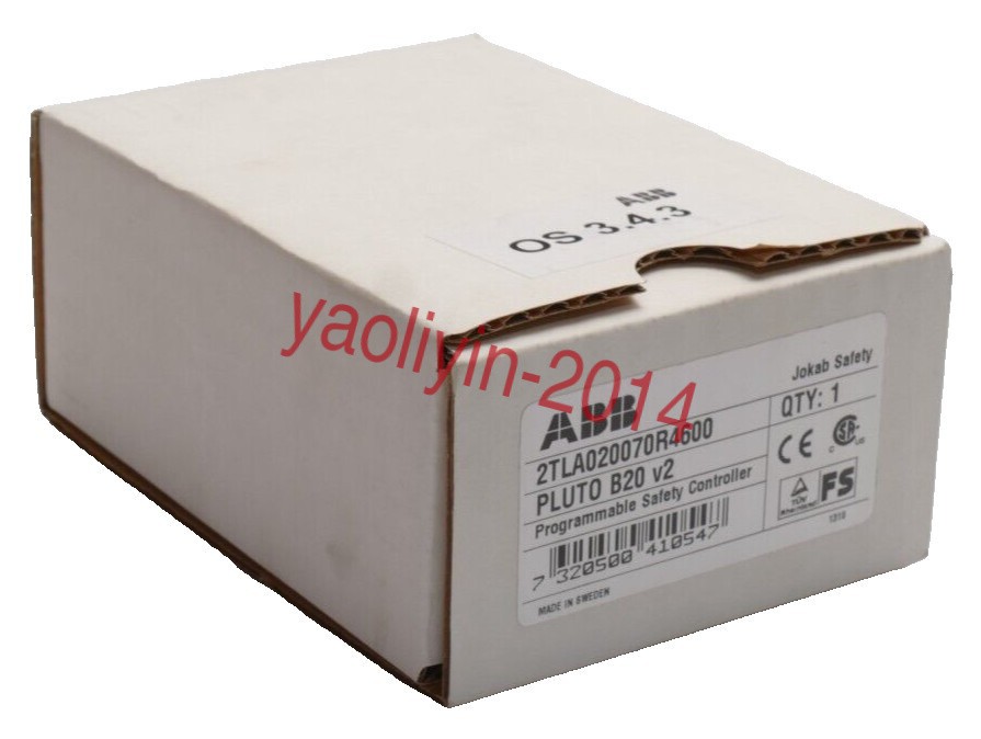 ABB Jokab Safety Programmable Safety Controller PLUTO B20 v2 | 2TLA020070R4600