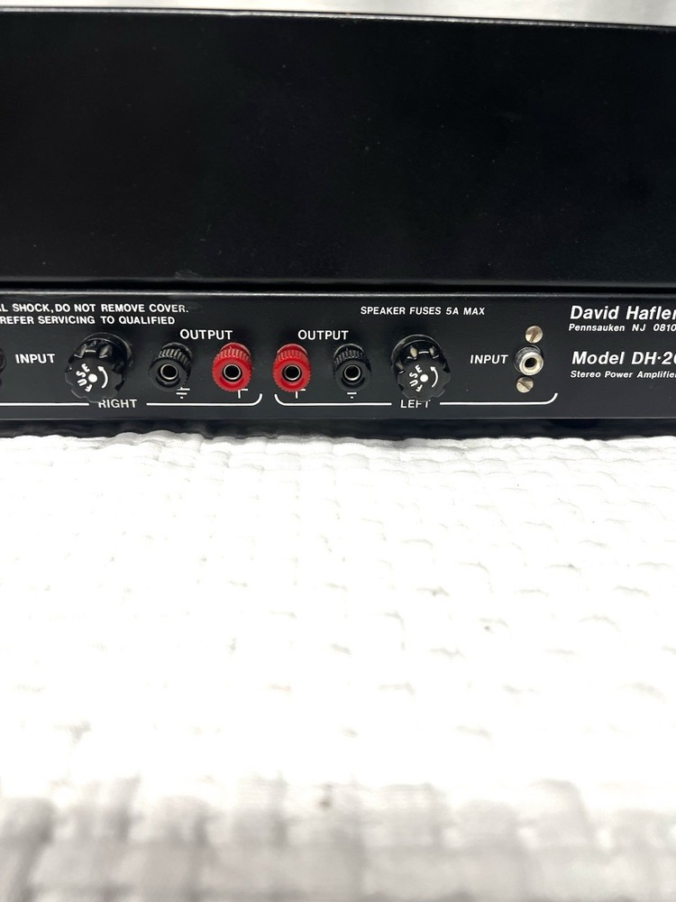 Hafler Dh-200 Stereo Amplifier