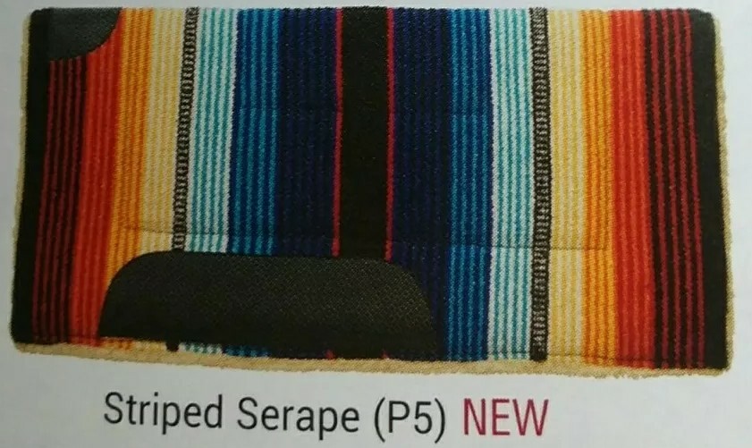 Weaver saddle pad Pony Striped Serape 35-1668