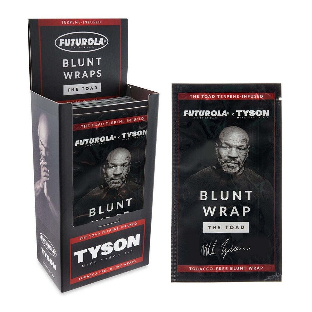 Futurola Tyson Ranch “The Toad” Terpene-Infused Wrap's Version 2.0 - 25ct