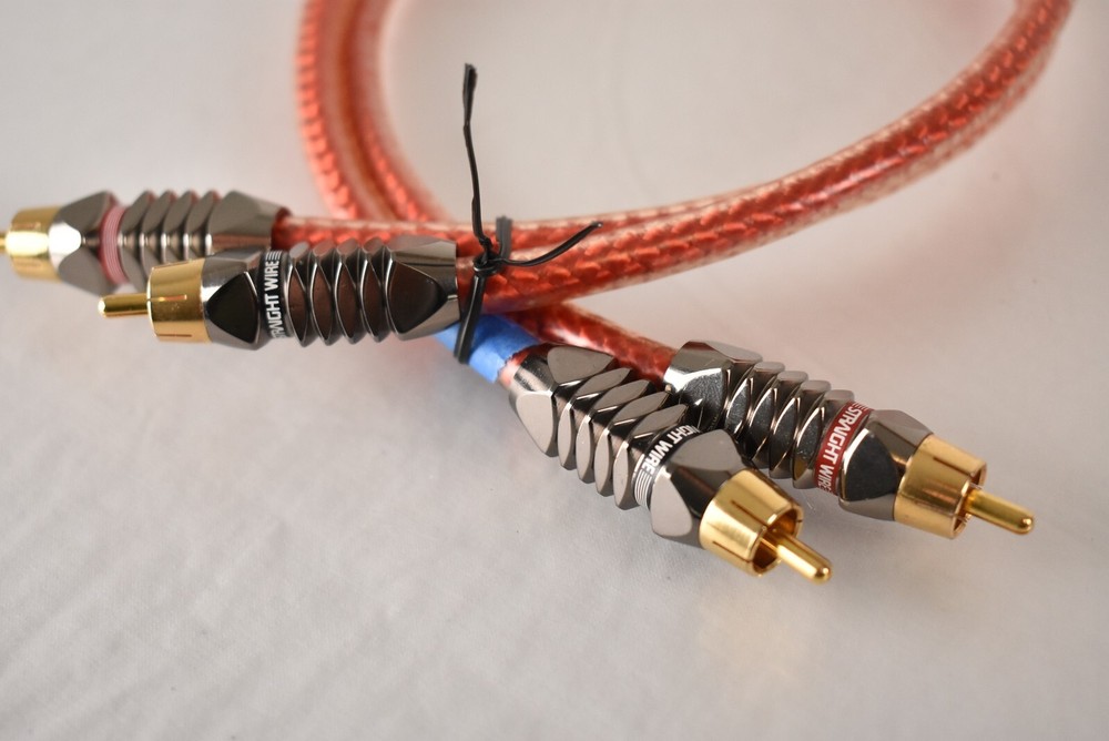 .5m Pair RCA Straight Wire Encore II Audio Interconnect Cables