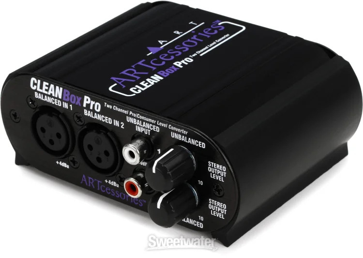 ART CLEANBoxPro 2-channel Balanced / Unbalanced Level Converter