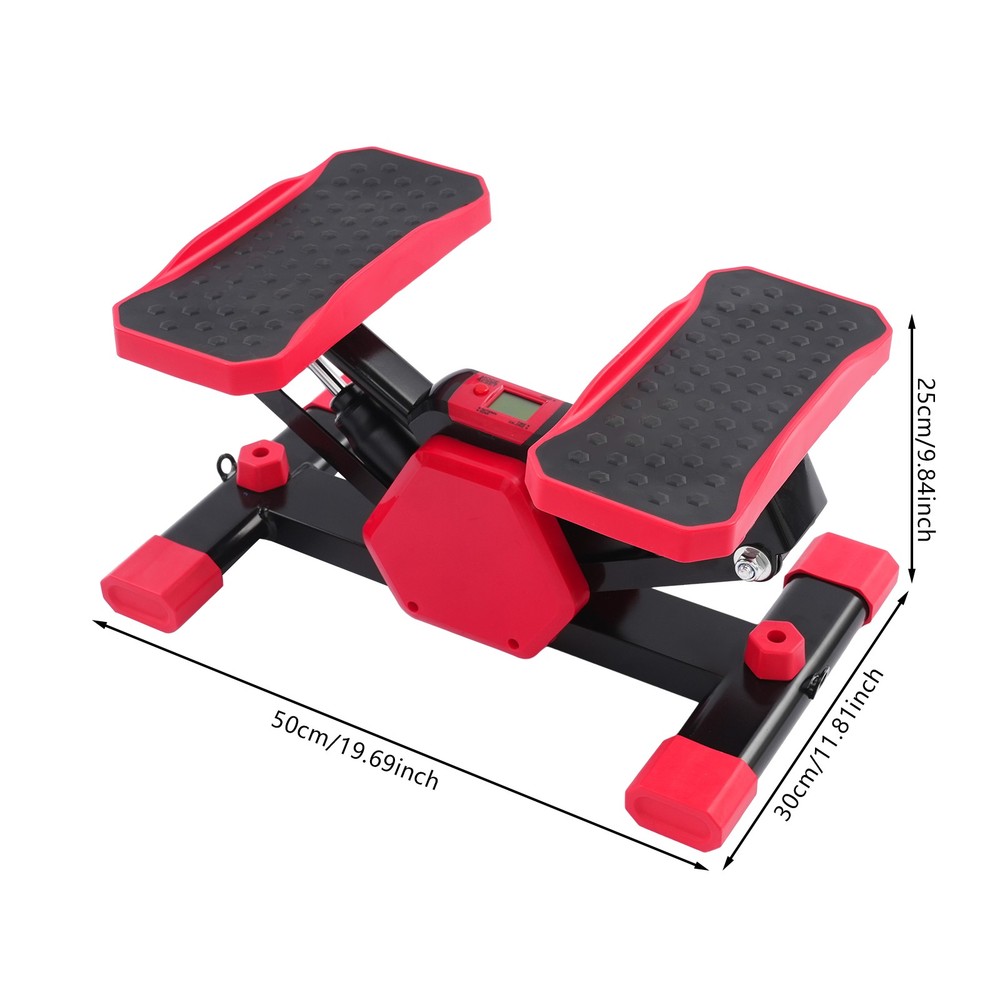 Steppers for Exercise Portable Mini Stepper with Pull Ropes for Home Workout