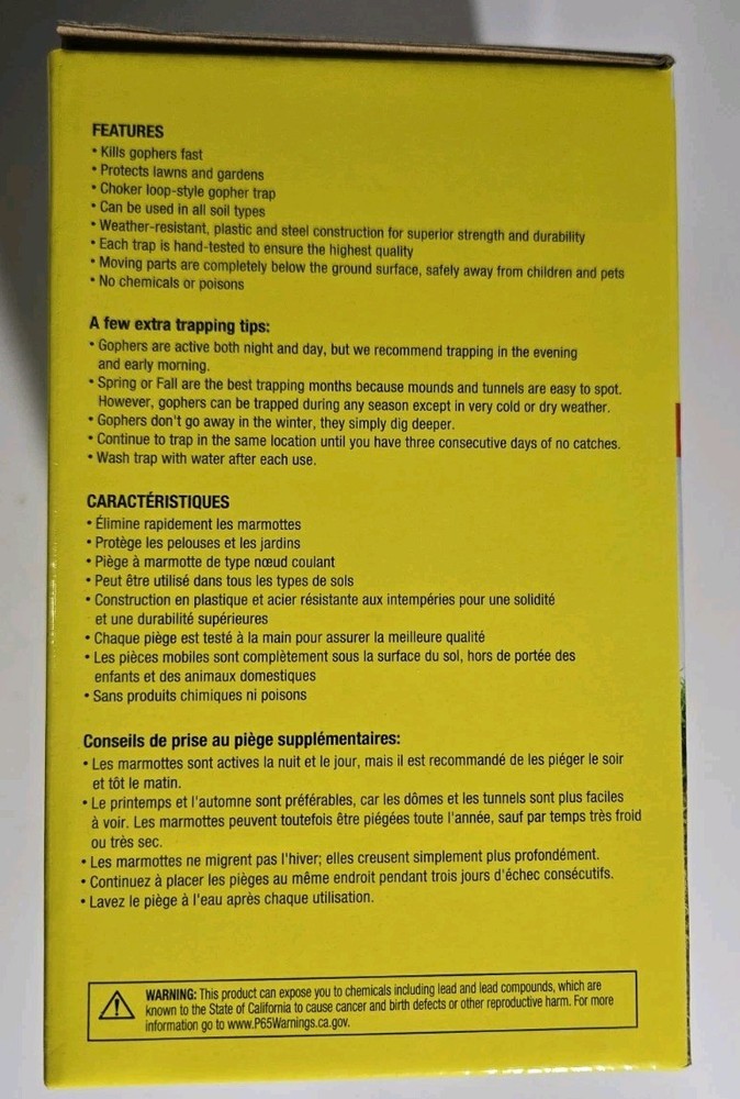 Victor Black Box Gopher Trap 0626 - Easy Set Trap