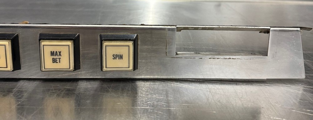 CDS Universal Button Panel – Slot Machine Control Assembly (Untested)