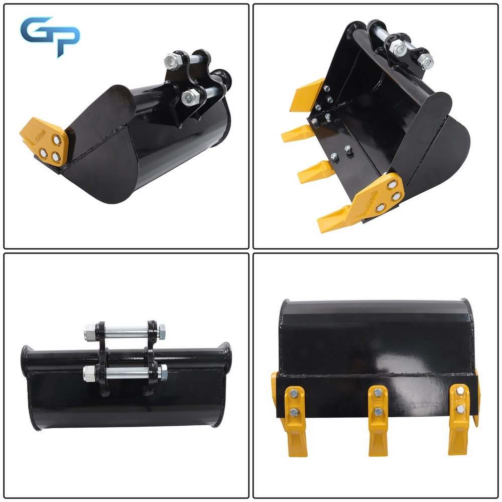 Mini Excavators 500mm Width Bucket Attachments For 1-2 Tons Small Digger 20inch