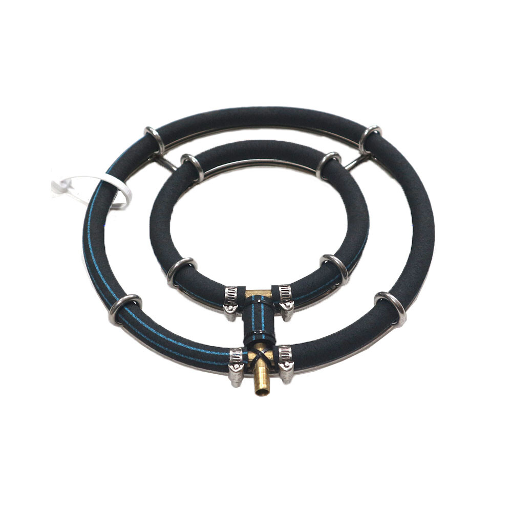 Pond Air Diffuser Stainless Steel Weighted Hydroponic Aerator KoiPond Tri Ring