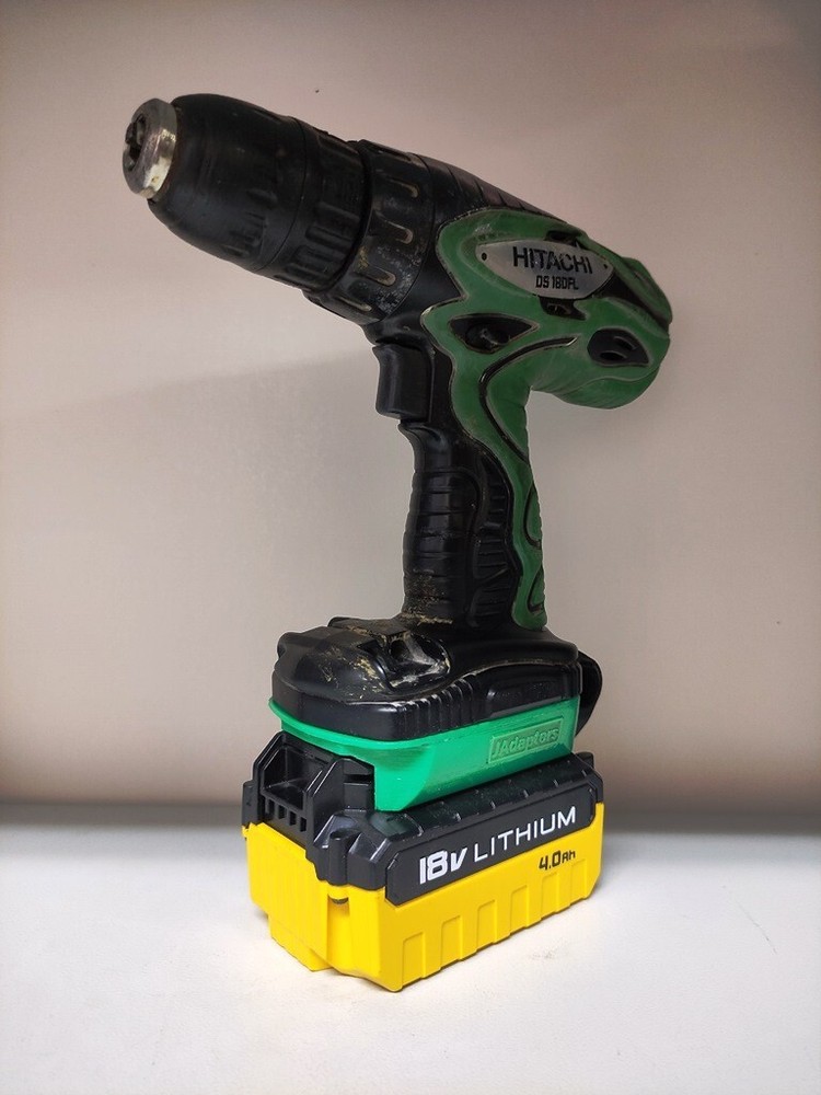 Battery Adapter for Old Hitachi 18V Tools ( Jadapters )