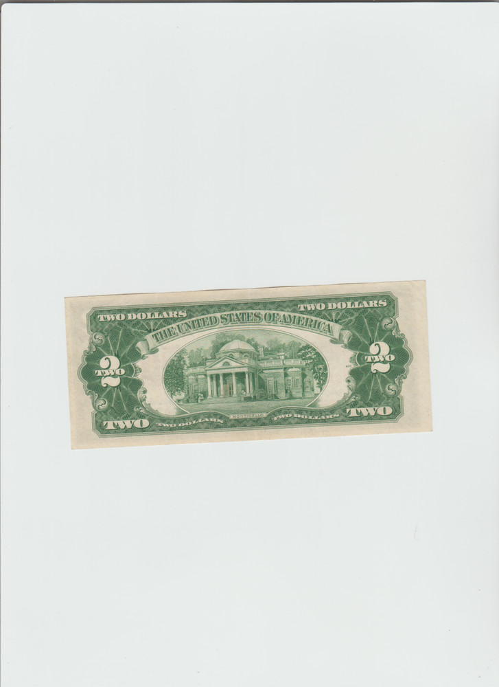 1953-A $2 Red Seal Note in lightly circulated condition.