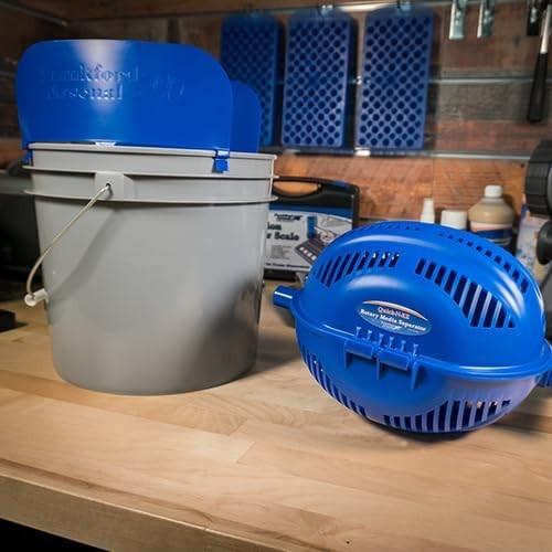 Rotary Sifter Kit w/ Media Separator Bucket Adapter Reloading Shell Case Clean