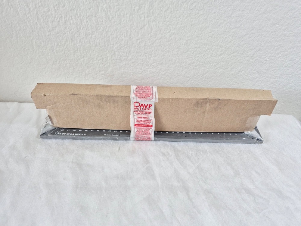 AVP AV-D236E2-AMN75-BZ 2 RU Midsize (Mini-WECO) Video Patch Panel 2x36 908128