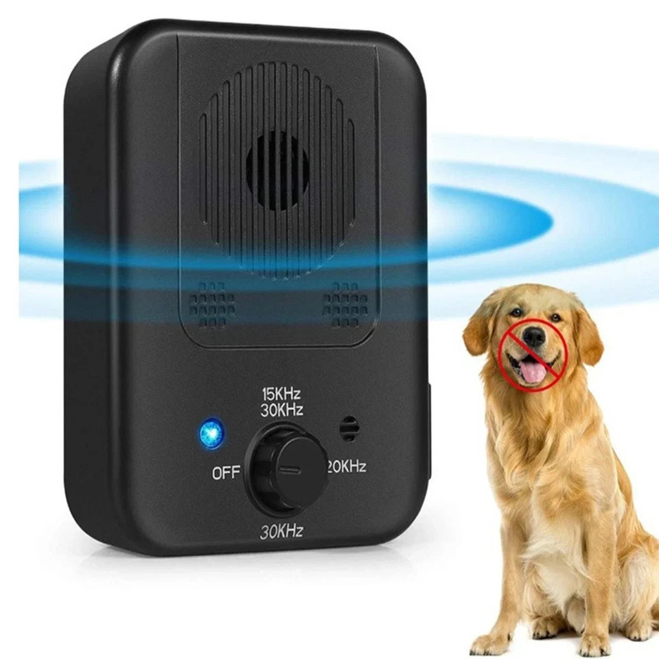 Ultrasonic Dog Bark Control Trainer Safe Anti Barking Device