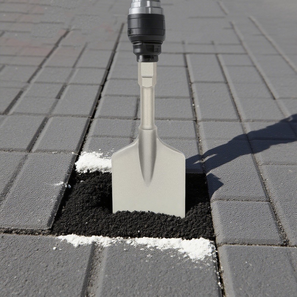 Hammer Bit, Hex Shank Shovel Spade Chisel Bit, Clay Spade Bit